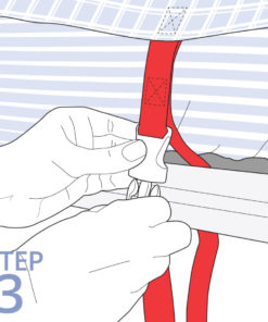 Locking loops step 3