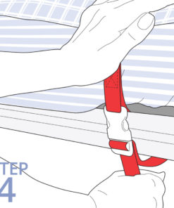 Locking loops step 4